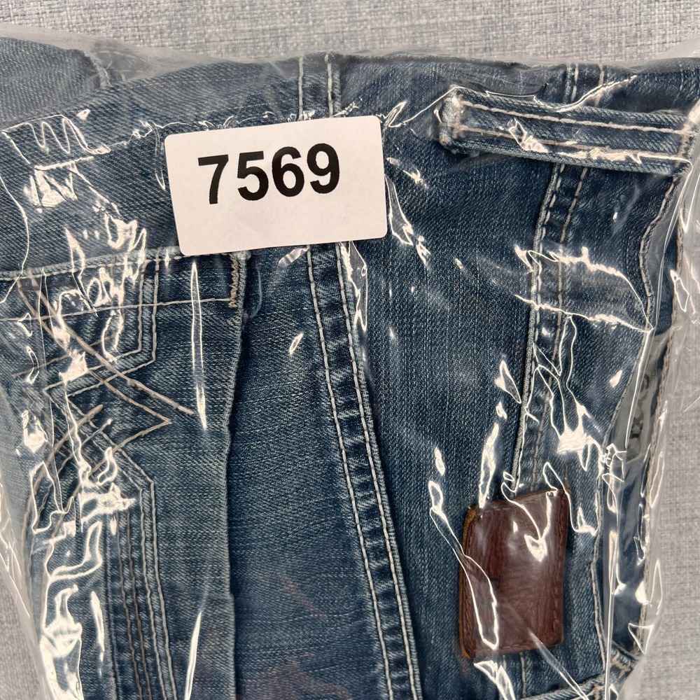 BKE Tyler Straight Leg Jeans Men 36XXL 37x37 Blue Medium Wash Denim Americana - Picture 14 of 14